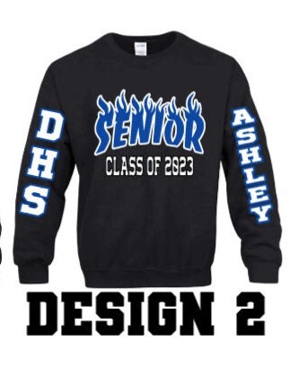 Senior Sweatshirt Grad Sweater class of 2023 sweatshirt pullover custom sweatshirt