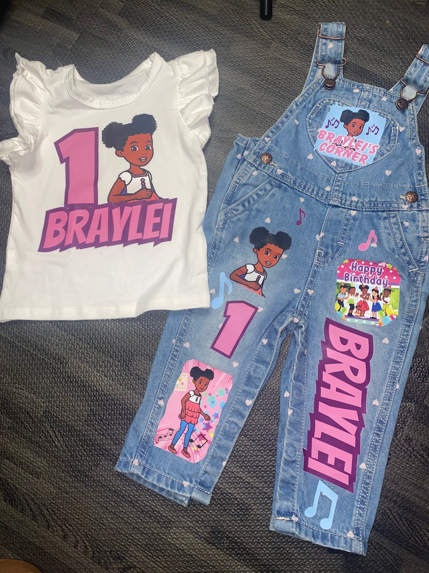 Custom Character Birthday Outfits