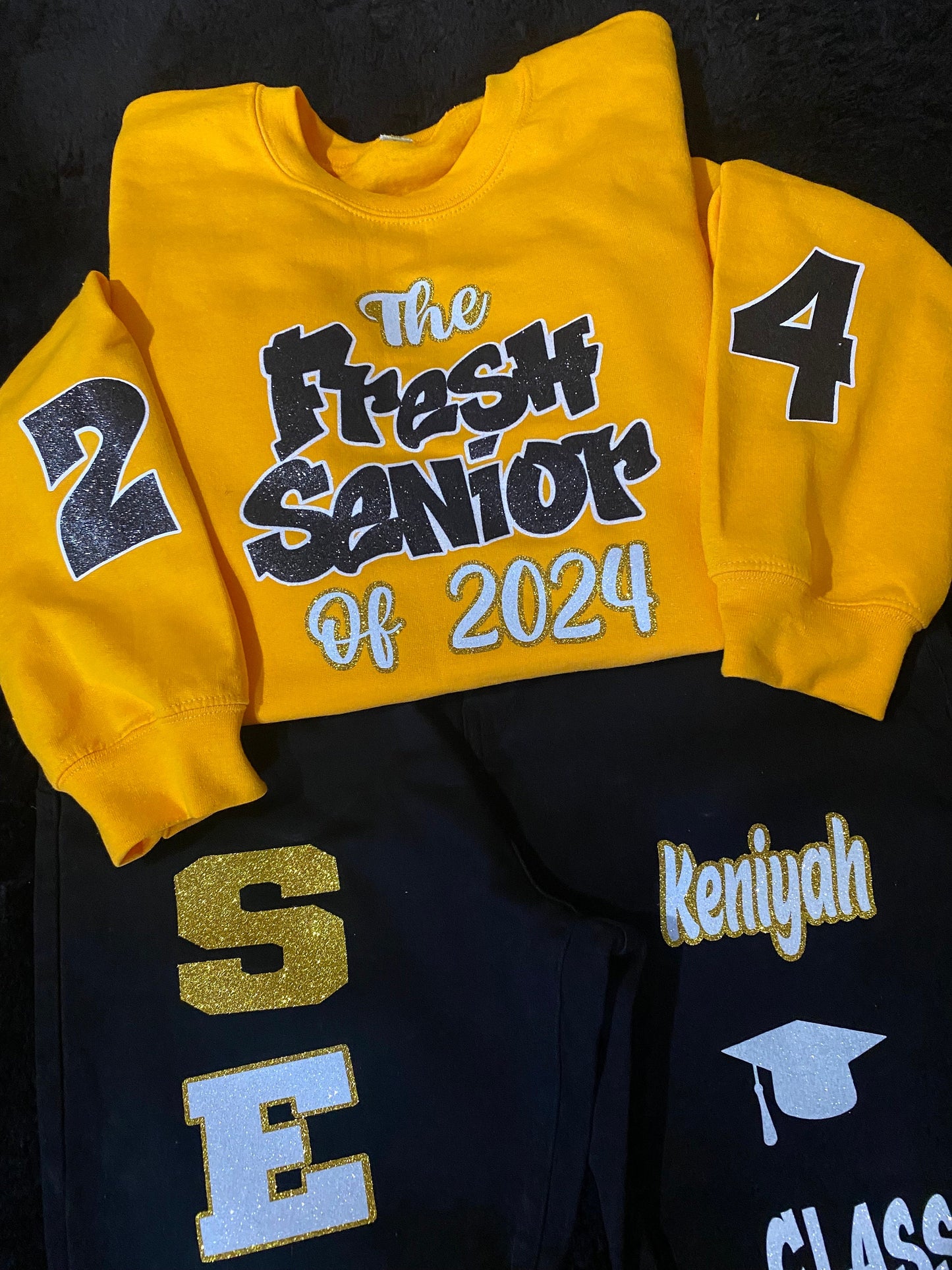 Graduation Fresh Senior Outfit/ Fresh Class of 2025 Sweater/ Skirt/Set 2024