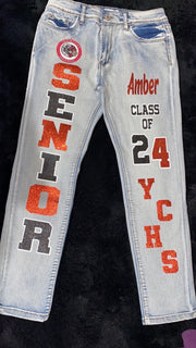 Class of 2027 Custom Senior Jeans