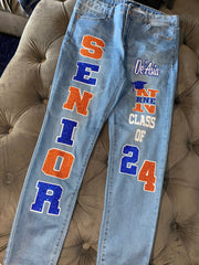 Class of 2027 Custom Senior Jeans